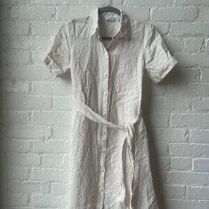Aritzia Wilfred Eleta Linen Maxi Dress